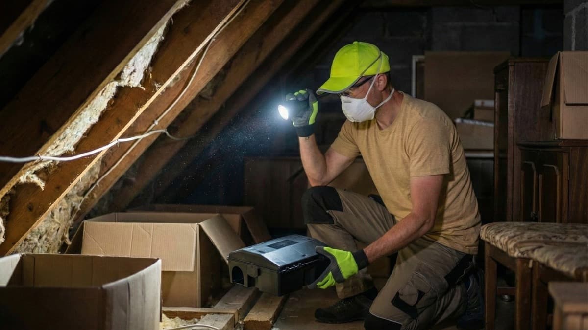 Pest control route optimization map