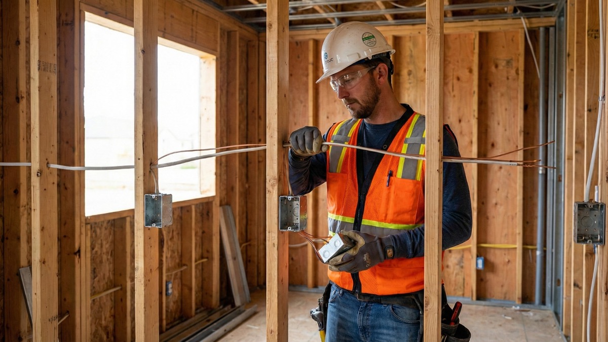 Electrical contractor software dashboard